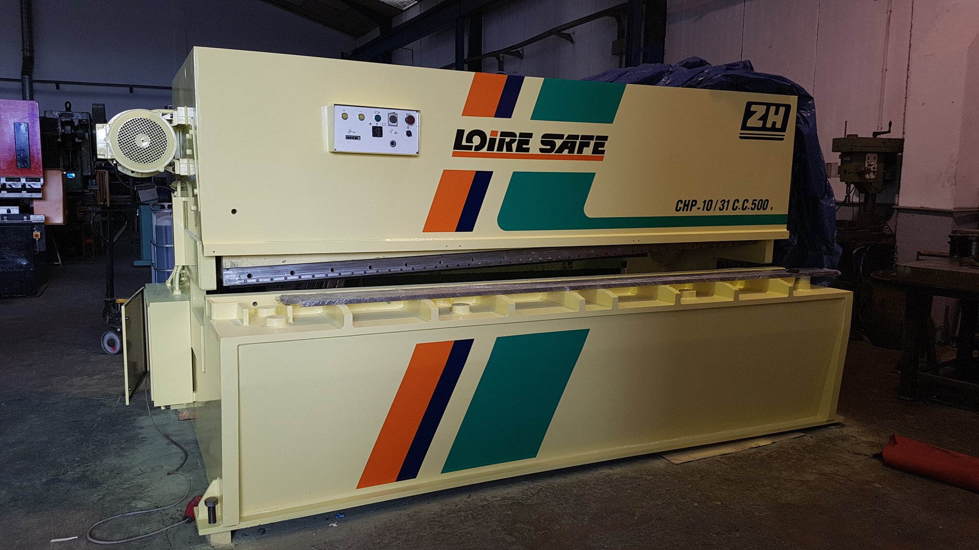 Cizalla LoireSafe después del retrofit